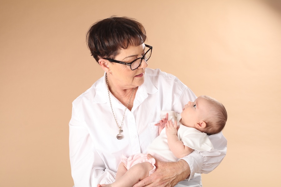 Jane makes baby clothes.